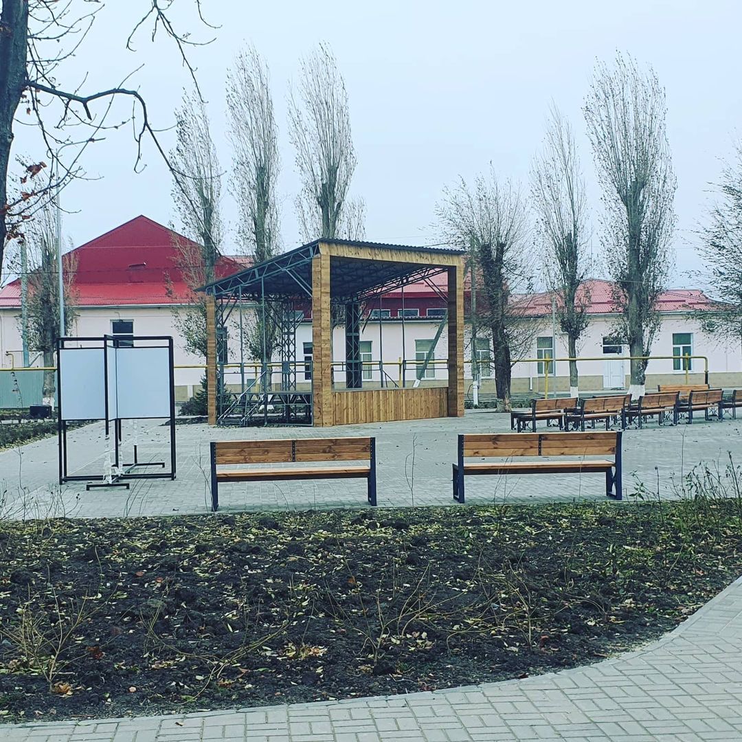 Парк с. Жуковское, Ростовская область (2020 год)
