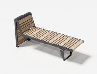 Скамейка шезлонг Инфинити вуд/Infinity wood