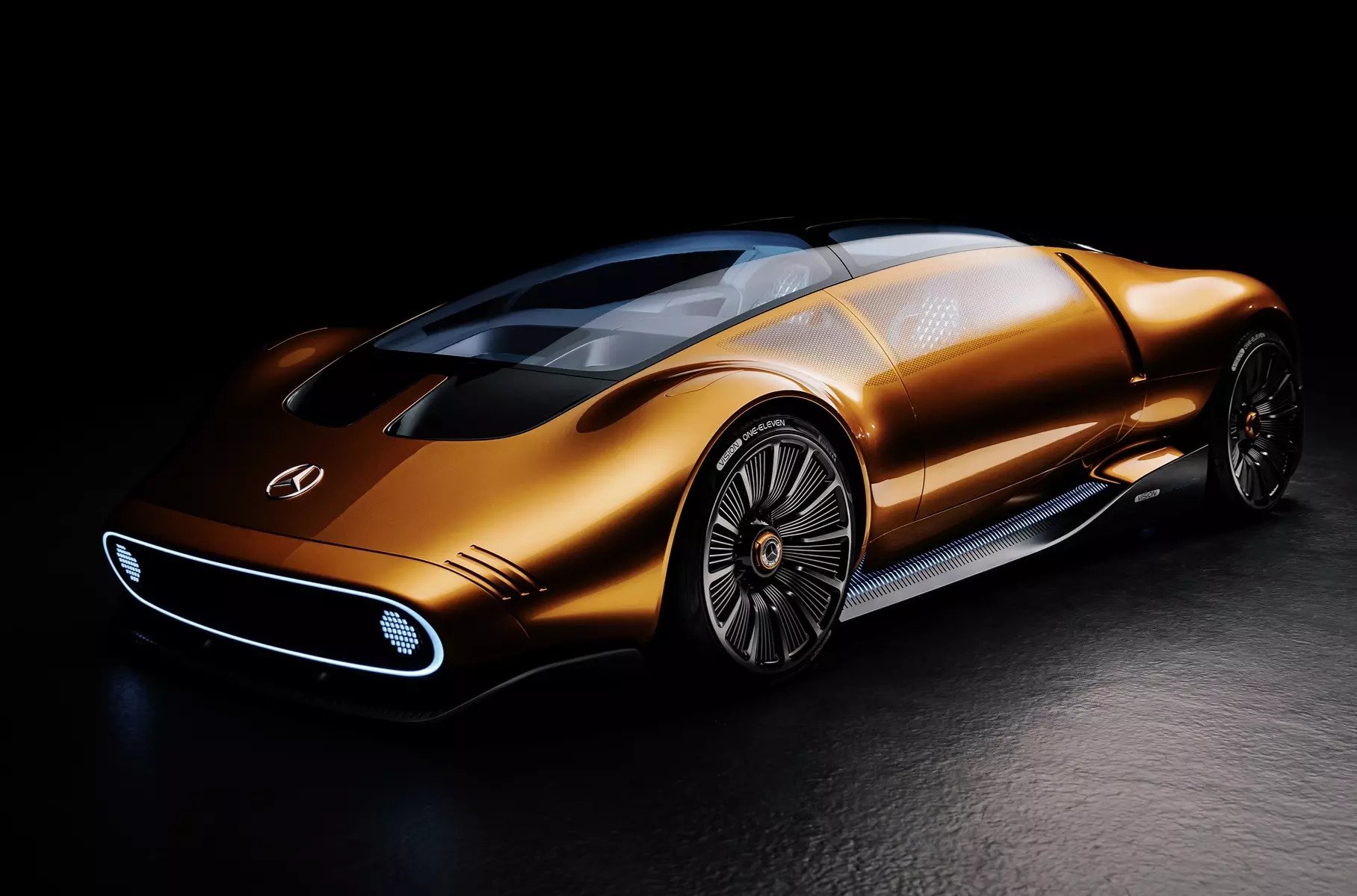 Электрический спорткар Mercedes-Benz Vision One-Eleven | Punto Group