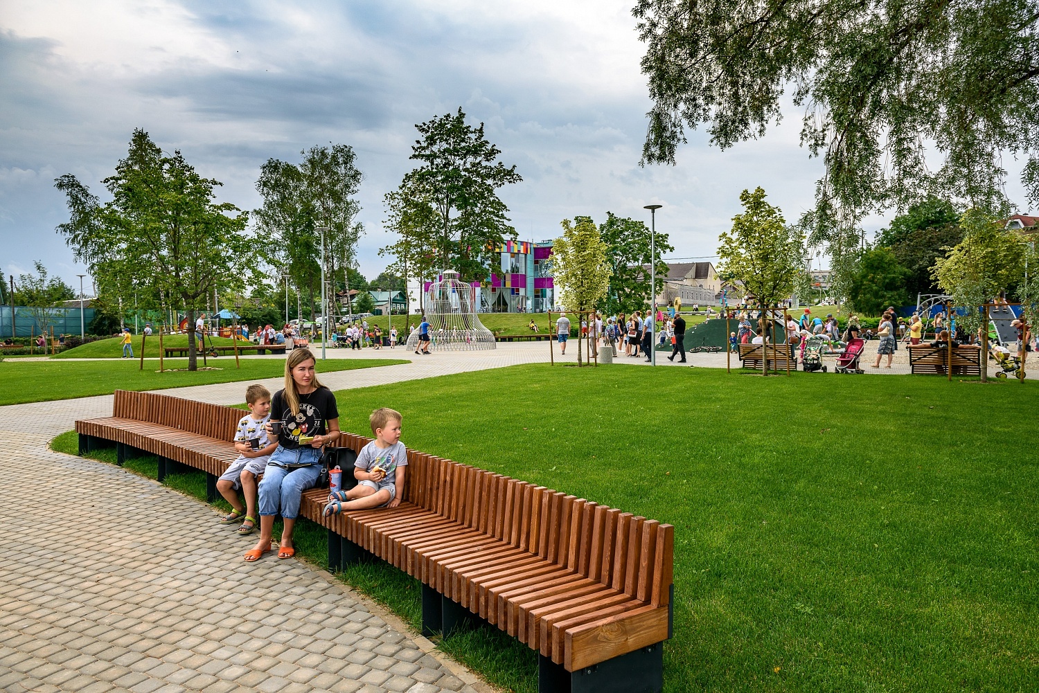 Набережная «Поляна сказок», Валдай, Новгородская область (2020 год)