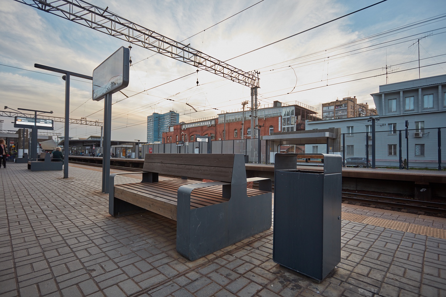 ЖД платформа, Одинцово, Московская область (2020 год)