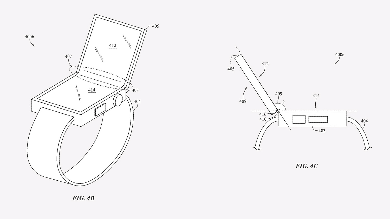Apple подаёт заявление на патент на складные Apple Watch с двумя экранами